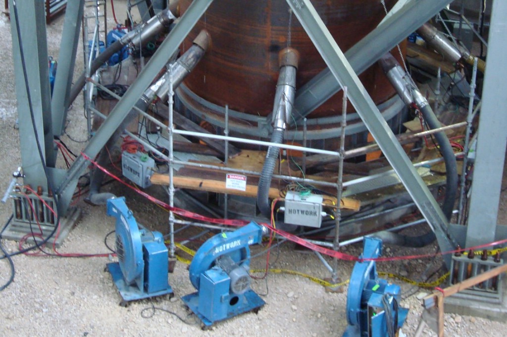 Cement Kiln Refractory Dryout and Furnace Heatup Services