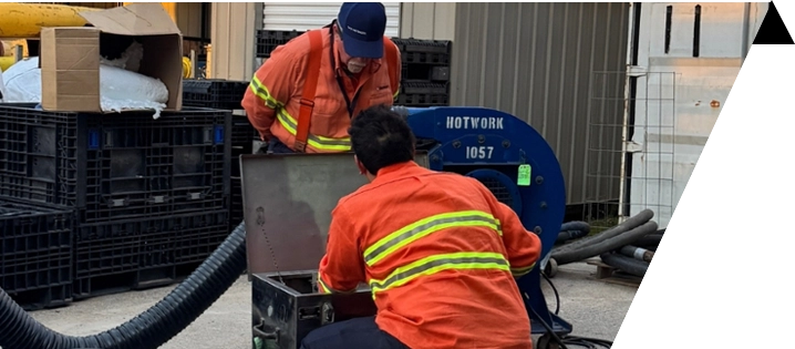 MSHA trained refractory dryout technicians
